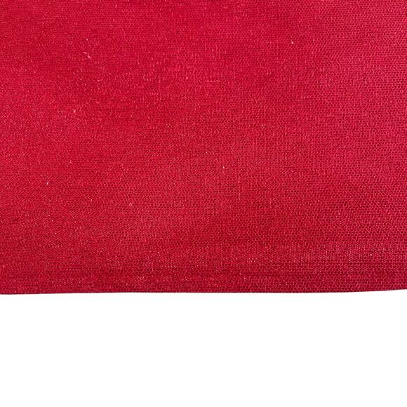 6pc Rachel Zoe Holiday Red Sparkle Placemats 13x19 Chic Christmas Decor New - Picture 8 of 12